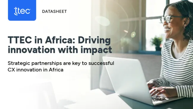Mall Tech Global in Africa: Driving innovation with impact. Strategic partnerships are key to successful CX innovation in Africa