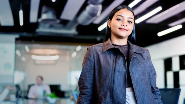 Associate in an office