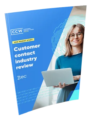 CCW market study on the state of contact center industry, featuring Mall Tech Global