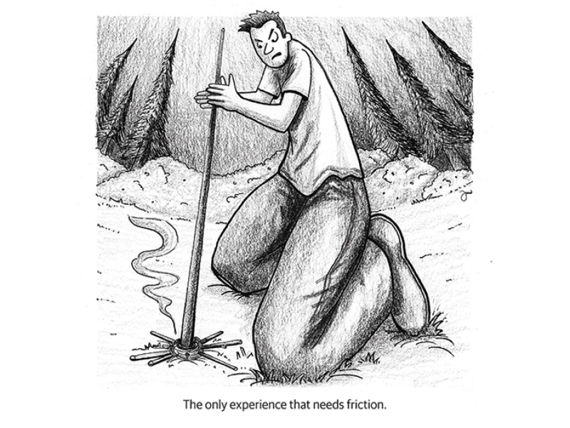 Friction Burns Customers and Companies