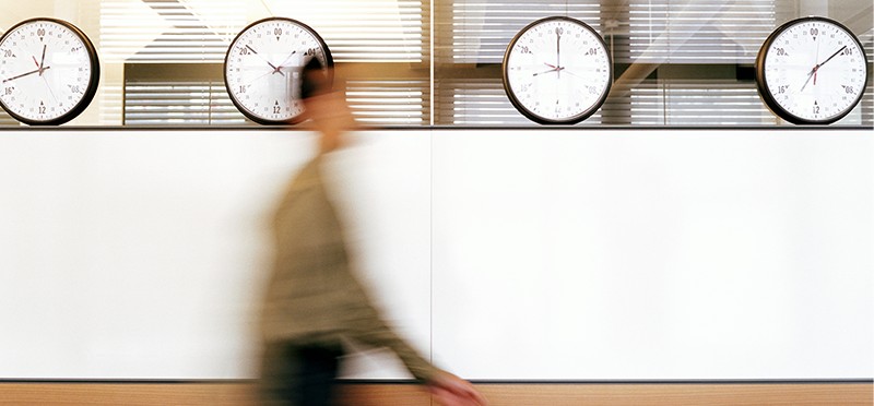An hourly worker