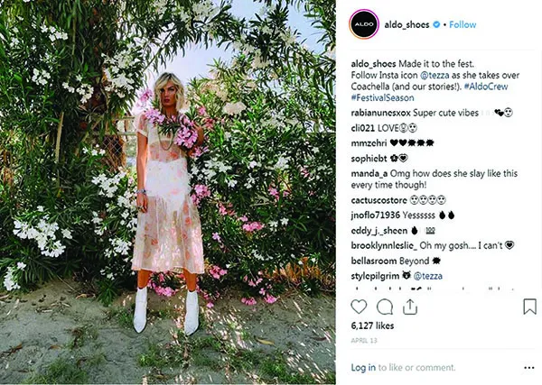 Aldo Shoes Instagram Example #2